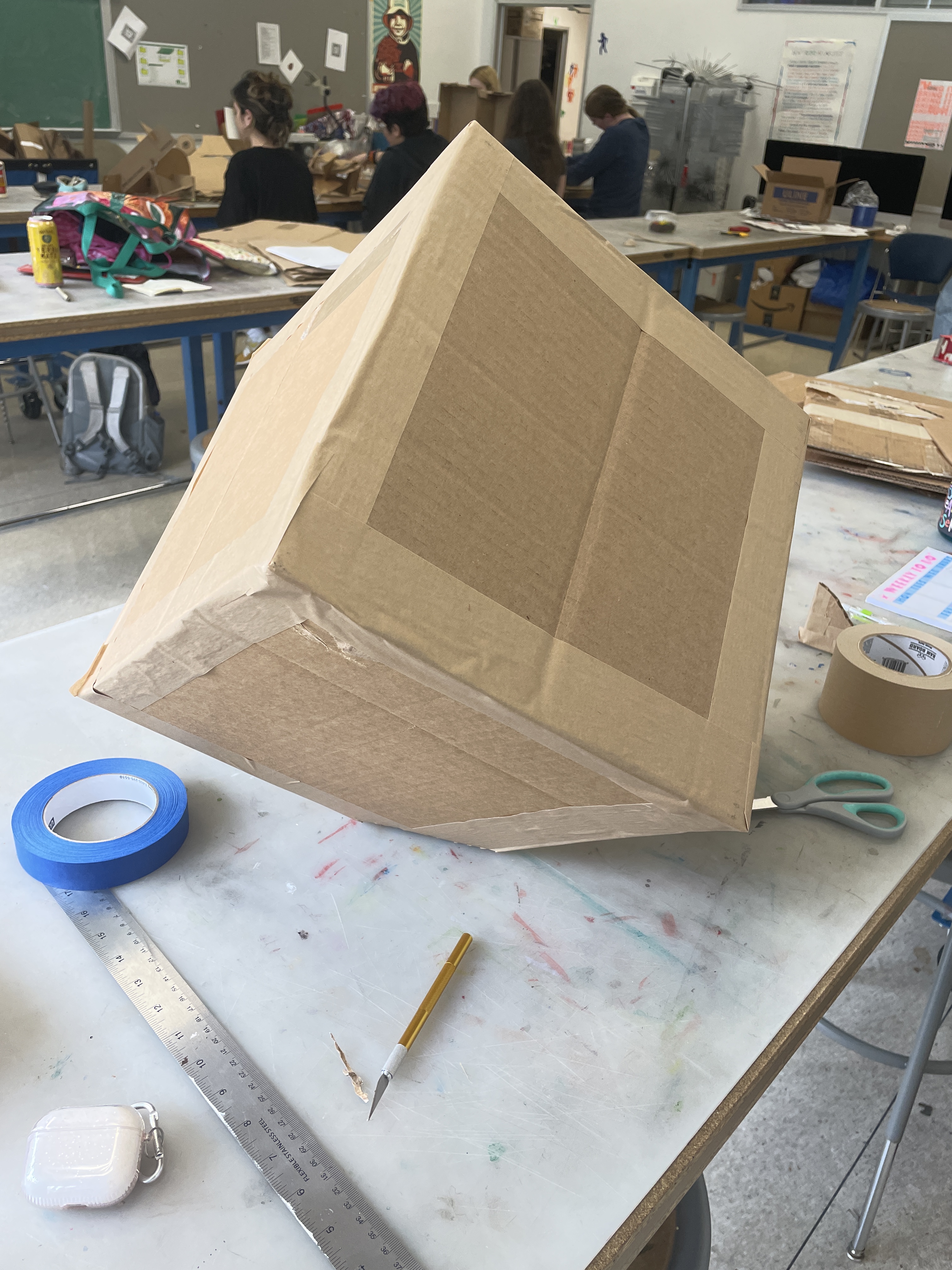 3D Cardboard Project – drawing into space